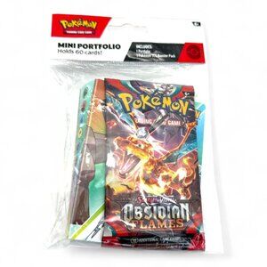 Pokémon Mini Portfolio & Obsidian Flames Booster Pack
